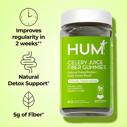 Kiyomi Celery Juice Fiber Gummies Detox